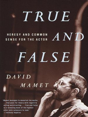 cover image of True and False